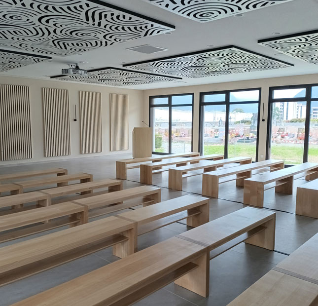 Création de la salle omniculte à Faverges Seythenex