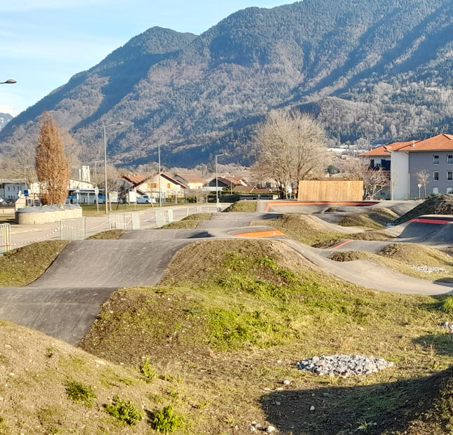 Création d'un pump track de Faverges Seythenex